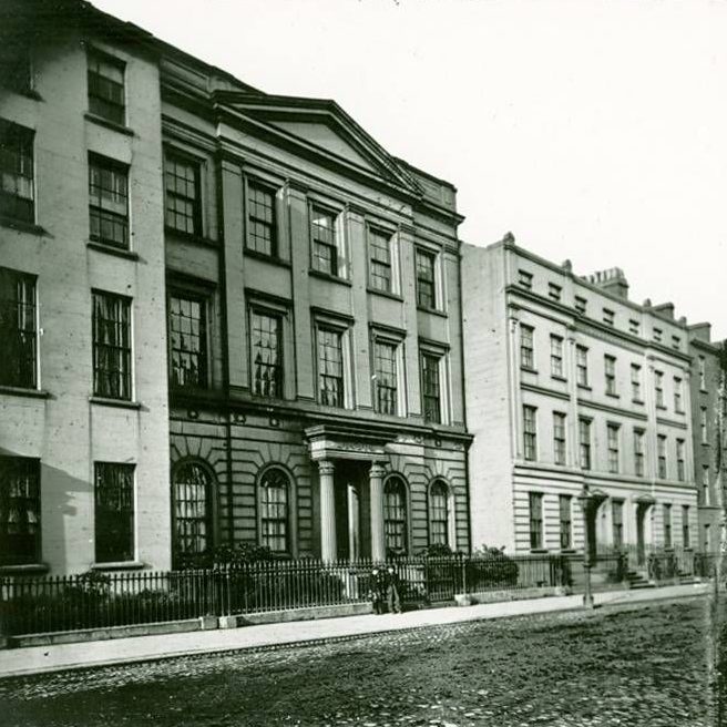The Old Museum Building in the 1860s.